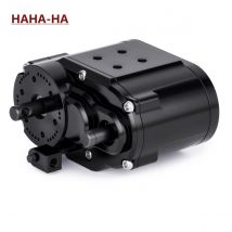2-Speed Transfer Case Gearbox With Steel Gears Ratio 1.8:1 / 0.7:1 for 1/10 RC Crawler Car Axial SCX10 90046 D90 Accessories