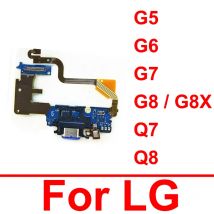 Für LG G5 G6 G7 G8 Q7 Q8 G8X G8S USB Lade DockConnector USB Ladegerät Port Jack Flex Kabel Bord Stecker Teile
