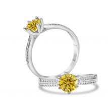 1ct d Farbe Moissan ite Ring S925 Sterling versilbert 18 Karat Weißgold Ewigkeit sband Hochzeit Verlobung ringe für Frauen Geschenk