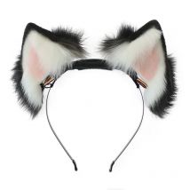 Wiederauf ladbare elektrische bewegliche Katze Ohr Haarband Mädchen Geschenk Cosplay Requisiten Karneval Halloween Club Maskerade Party Kopf bedeckung