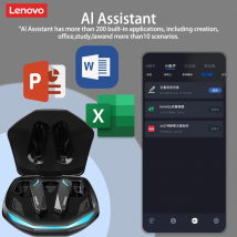 Neue Lenovo GM2 Pro AI Echtzeit-Übersetzung, echte kabellose Kopfhörer, mehrere Modi, Übersetzungskopfhörer, KI-Sprach-Chat-Ohrhörer