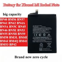 Nuovo BM56 BN57 BM58 Batteria per Xiaomi POCO X3 Pro NFC F3 GT F1 F2 M3 M4 POCOPHONE Redmi K40 Pro K30 K20 9T Sostituzione Bateria