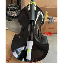 Black Upright Rockabilly Double Bass