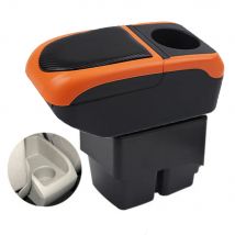 For Car Ford Fiesta Armrest Box Interior Parts Center Console Arm Storage Elbow Rest