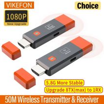 Bezprzewodowy zestaw przedłużacza nadajnika i odbiornika wideo HDMI Adapter klucza sprzętowego do