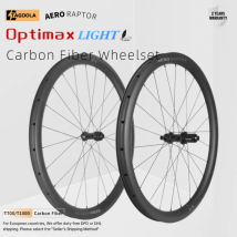 AERORAPTOR OptimaX Carbon-Laufradsätze Scheibenbremse Tubeless 700C Fahrradräder Center-Lock Hochfeste Carbonfelge Fahrradteile