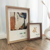 1Pc Holz Foto Rahmen Für Bild Wand Dekorative Frame10X15 15X20 20X25 A4 Bilder Rahmen stehen Für Desktop Gedenk Geschenk