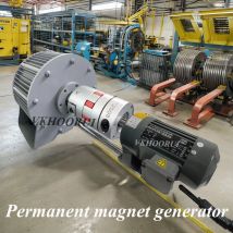 50 kW 30000 W elektrischer Stromgenerator, 220 V, Permanentmagnet, 230 V, 380 V, niedrige Geschwindigkeit, 3-Phasen-getriebeloses PMG für den stabilen Heimgebrauch