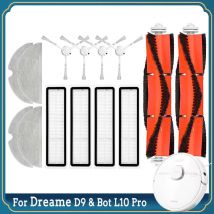 Fit Für Dreame D9, D9 Max, L10 Pro, Trouver LDS Finder Roller Seite Pinsel Mopp Hepa-Filter Staubsauger Zubehör teil