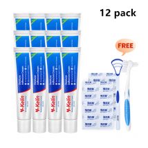 Vendita calda Y-Kelin Crema adesiva per protesi tenuta forte 40 grammi 12 confezioni per ingresso e inferiore sicuro Invia un regalo
