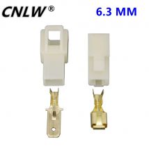 6,3 mm 1-polig DJ7011-6.3-11/21 Kfz-Elektroanschluss Kabelklemmen-Stecker-Kits Motorrad Ebike Auto-Terminal männlich weiblich