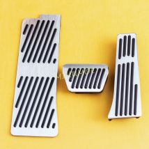 Für BMW G20 G21 330i G26 430i 2022-2024 2025 LHD Anti-Slip Fußstütze Dead Gas Bremspedal pad Abdeckung Zubehör Aluminium Legierung