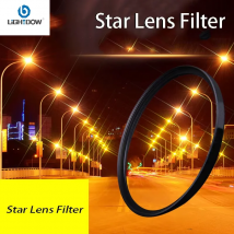 Lightdow 6 Line Normal Star Filter Kameraobjektivfilter 49 mm 52 55 58 62 67 72 77 82 mm für Canon Nikon Fuji Sony DSLR-Kamera