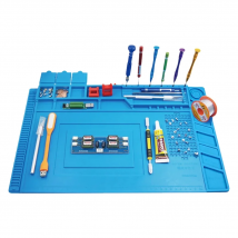 Silicone Soldering Pad Desk Platform tool Mat for Welding Station Iron Phone PC Repair Magnetic Heat Insulation No Lead