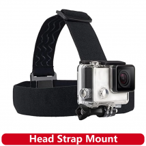 Kopfbandhalterung Stirnband Gürtelhalter für GoPro Hero 13 12 11 10 9 8 SJCAM SJ4000 AKASO Insta360 X5 X4 X3 DJI Osmo Action Kamera