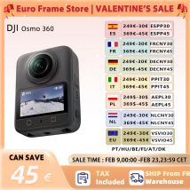 DJI Osmo 360 Standard Bundle Kamera 360 stopni z matrycą 1 cal °   Obrazowanie °   Wideo w rozdzielczości 8K Native °   Zdjęcie w rozdzielczości 120 MP, wodoodporne