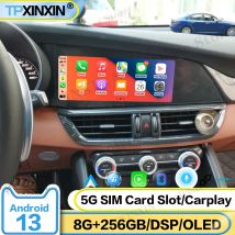 Qualcomm für alfa romeo giulia 2015 2016 2017 2018 2019 2020 android Autoradio Stereo Autoradio Multimedia Player GPS Head Unit