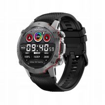Kiano Watch Sport Black smartwatch da uomo menu talk nero PL 2 strisce incluse