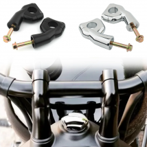 Motorrad zubehör Lenker Riser Klemmen Adapter für Triumph Bobber T100 T120 Geschwindigkeit Twin Black Heben Sie den Lenker an