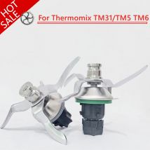 Lama frullatore per Vorwerk Thermomix TM31 Sostituzione coltello misto per Thermomix TM5 TM6