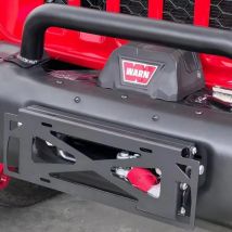 Passend für JEEP Wranglerholder Windenhalter, verstellbarer Nummernschildhalter