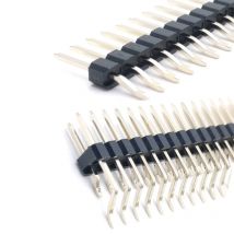 5 Stück 1,27/2,0/2,54 mm rechtwinkliger SMT-Einzel-/zweireihiger SMD-Oberflächenmontage, vergoldete Rohs, zerbrechlicher PCB-Stecker, männlicher Stiftleiste