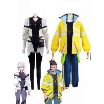 Anime Cyberpunk Edgerunners David Cosplay Costume Anime Cyberpunk:Edgerunners David Cosplay Suit Halloween Costumes for Men woma
