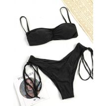 Miyouj Push-up Bikini Set String Bade bekleidung Frauen sexy Bikinis Frauen Badeanzug niedrige Taille Tanga Bandage Beach wear Sommer Biquini