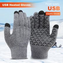 Winter handschuhe Thermo-Touchscreen thermisch wind dicht warm Voll finger handschuh Motorrad Fahrrad handschuhe elektrisch beheizte Handschuhe