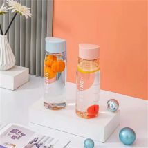 Tragbare Seil 550 650 ml Kunststoff Klar Laufsport Wasser Flasche Tasse Student Männlich Weiblich Sommer Handliche Tasse BPA FREI