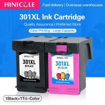 Cartuccia d'inchiostro compatibile HINICOLE 301XL per HP 301 Officejet 4630 4631 4632 4634 4635 4636 4639 Envy 4500 4501 4502 4503 4504