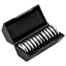 2/4-Pack Upgrade-Knopfzellen-Batterie-Organizer für 24/48 x CR2032/CR2025/CR2016-Batterien, passt sich am Standard-D-Batteriefach