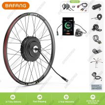 Bafang 750W 500W 48V Motore del mozzo posteriore anteriore Kit di conversione Ebike Bafang Brushless Motore della ruota posteriore Kit bici elettrica per bicicletta