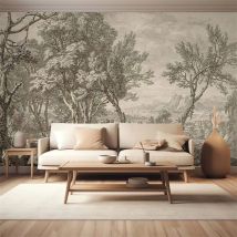 Benutzerdefinierte Fototapete für Schlafzimmerwände Wandbild Hintergrund 3D-Tapeten für Wände Nordic Baum Tapeten Wohnkultur Wandaufkleber