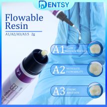 Dentsy Żywica Dentystyczna Fotopolimerowalna Płynna A1 A2 A3 A3.5 Kompozyt Żywica Żel Etch Klej Narzędzia do Wypełniania Jamy Ustnej