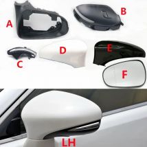 For Lexus ES200 ES250 ES300H ES350 IS350 IS250 CT200H Wing Door Side Mirror Cover Frame Rearview Lower Cover LHD