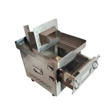 Desktop Commercial Meat Slicer Compact Stainless Steel Meat Cutting Machine Removable Knife