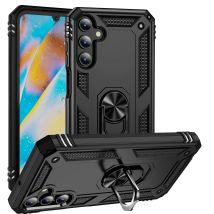 Stoßfest Rüstung Für Samsung Galaxy A15 A35 A55 A05S A14 A13 A24 A34 A54 Fall Telefon Ring Stehen Stoßstange Silikon Telefon Zurück Abdeckung
