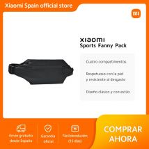 Official｜Xiaomi Sports Fanny Pack｜Cuatro compartimentos ｜Respetuoso con la piel y resistente al desgaste ｜Diseño clásico y con estilo "