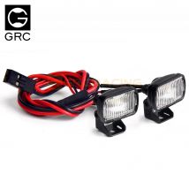 GRC 1:8 1:10 RC Car Remote Control Model Car Simulation Searchlight 15mm Rectangular Spotlight Tail Spotlight G157NW