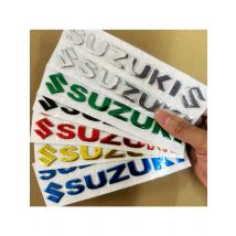 3d Suzuki Motorcycle Sticker Decal Gold Logo Tank Emblem Gsxr 750 1000 650 Swift V Stron Gsx Dr Gs Gw250