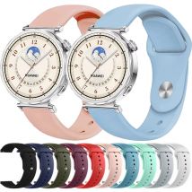 18mm 22mm Silikonarmband für Huawei Watch 5 42mm/GT6-5-4 46mm 41mm Sportarmband Armband für Huawei Watch GT6/5/4 Pro Gürtel