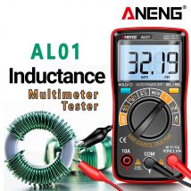 ANENG AL01 Multimetro digitale a induttanza 6000 conteggi True-RMS Misuratore di tensione AC/DC Tester di corrente Strumenti professionali per elettricisti