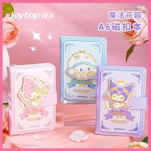Sanrio Kuromi Ledger-Notizbuch, magnetische Schnalle, Notizbuch, Notizbuch mit bunten Innenseiten für Kinder und Studenten