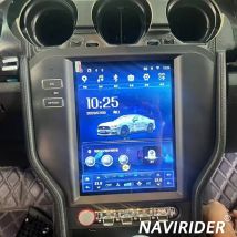 Ekran Qled Nawigacja GPS do Forda Mustanga 2015-2021 Radio Navi Stereo Android 15 256GB AHD 9.7 cala Odtwarzacz Multimedialny Wideo