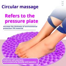 Fuß Massage Akupressur Matte Muskel Entspannung Akupunktur Matte Pilates Fitness Yoga Zubehör Fuß Training Runde Workout Matte