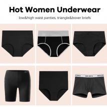 Molasus Damen-Unterwäsche aus nahtloser Baumwolle, atmungsaktiv, nach der Geburt, Damen-Slip mit vollständiger Abdeckung, weiß, einfarbig, große Größe