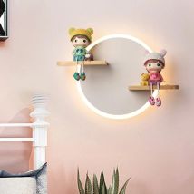 Kinderzimmer LED Wandleuchte Moderne Gang Kreative Nordic Wandleuchte Innenbeleuchtung Wohnkultur Für Schlafzimmer Nachttisch Wohnzimmer