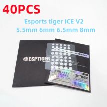 Nowy 40PCS Esports Tiger ICE V2 Naklejka na stopę DIY Małe kropki Podkładka pod stopę Arc Edge Esports 5.5MM 6MM 6.5MM 7MM 8MM