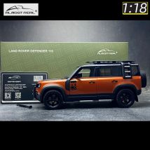 Fast echtes AR 1/18 Land Rover Defender 110 2020 SUV-Automodell aus Metall, statische Verzierung, Weihnachtsgeschenkkollektion